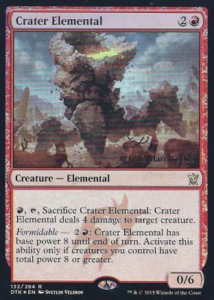 Crater Elemental (DTK Prerelease)