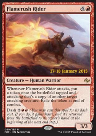 Flamerush Rider (Prerelease Promo)