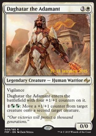 Daghatar the Adamant (Prerelease Promo)
