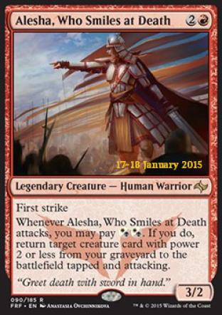 Alesha Who Smiles at Death (Prerelease Promo)