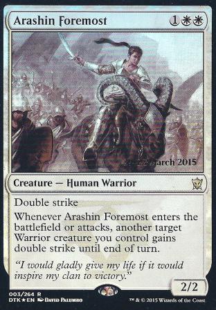 Arashin Foremost (DTK Prerelease)