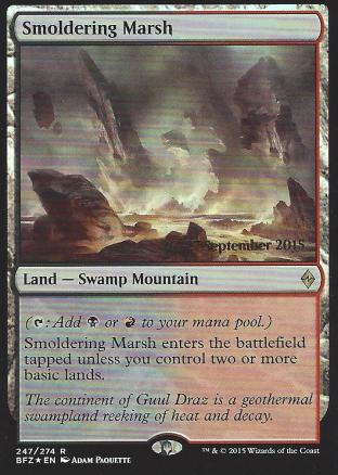 Smoldering Marsh (Prerelease)