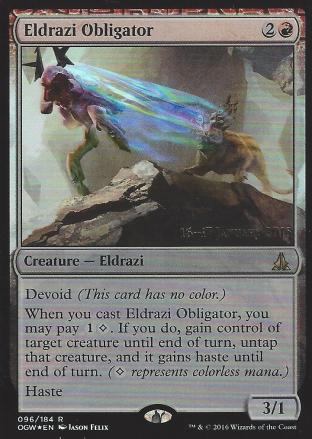 Eldrazi Obligator (Prerelease)