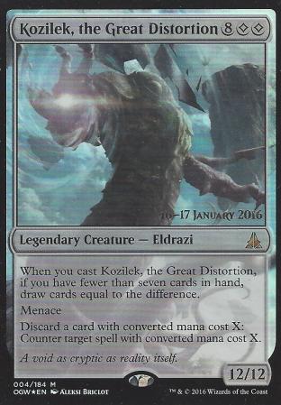 Kozilek the Great Distortion (Prerelease)