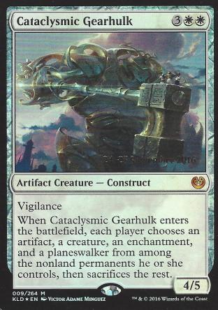 Cataclysmic Gearhulk (Prerelease)