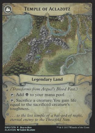 Arguel s Blood Fast (Temple of Aclazotz BIBB Alt Art)