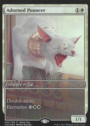 Adorned Pouncer (Full Art Game Day)