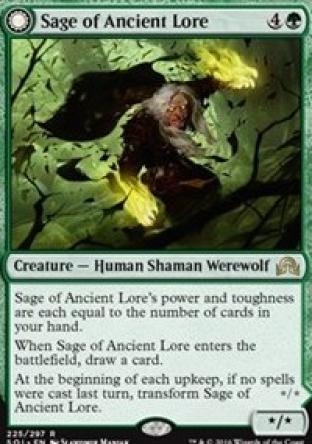 Sage of Ancient Lore (Werewolf of Ancient Hunger)