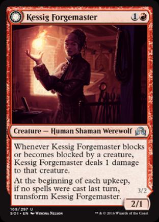 Kessig Forgemaster (Flameheart Werewolf)