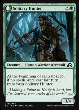 Solitary Hunter (One of the Pack)