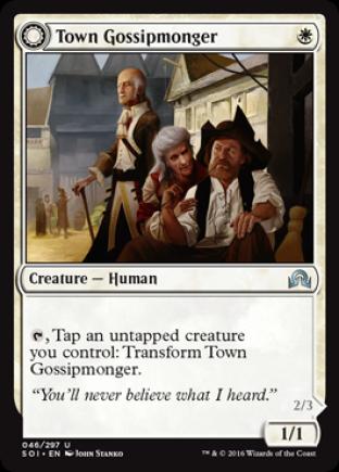 Town Gossipmonger (Incited Rabble)