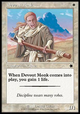 Devout Monk