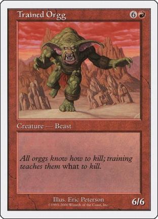 Trained Orgg