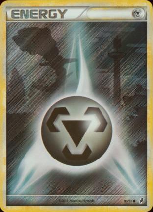 Metal Holofoil Energy Card