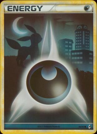 Darkness Holofoil Energy Card