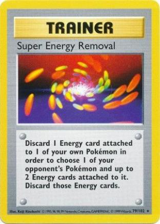 Super Energy Removal
