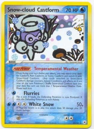 Snow-cloud Castform