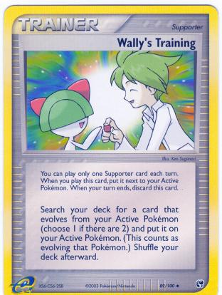 Wally's Training