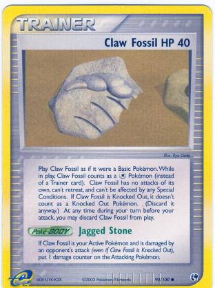 Claw Fossil