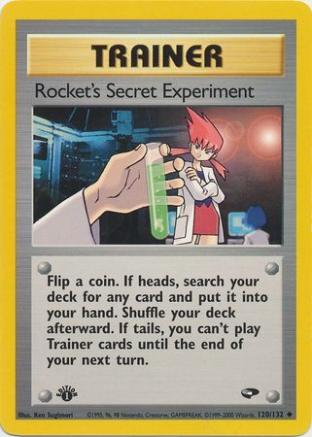 Rocket's Secret Experiment