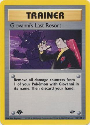 Giovanni's Last Resort