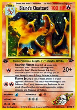 Blaine's Charizard