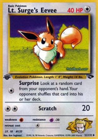 Lt. Surge's Eevee