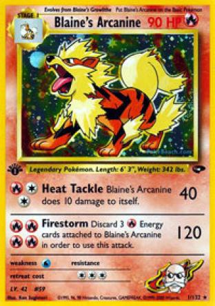 Blaine's Arcanine