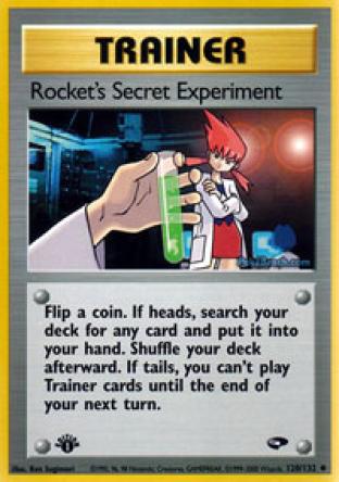 Rocket's Secret Experiment