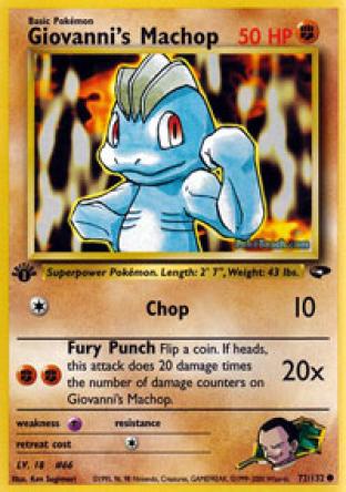 Giovanni's Machop