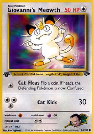 Giovanni's Meowth