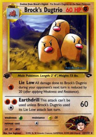 Brock's Dugtrio