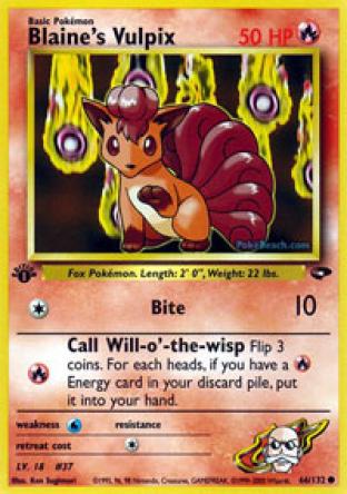 Blaine's Vulpix