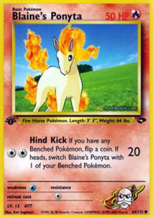 Blaine's Ponyta