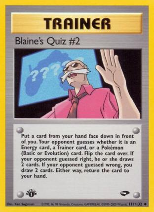 Blaine's Quiz 2