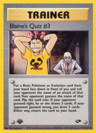 Blaine's Quiz 3