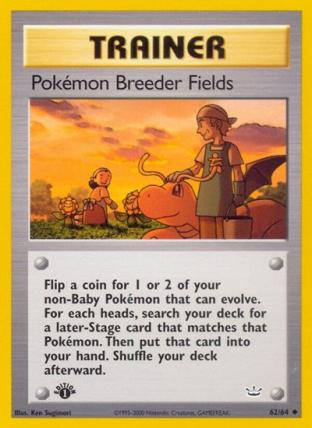 Pokemon Breeder Fields