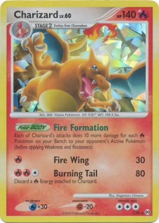 Charizard (Shattered Foil)