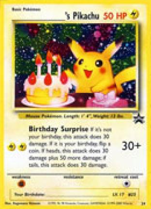 Pikachu 'Birthday'
