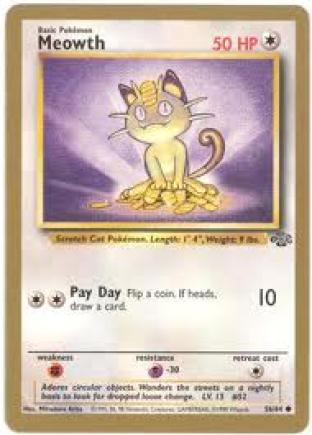 Meowth (Gold Boarder)