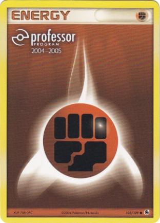 Fighting Energy (Pokemon Professor Program)