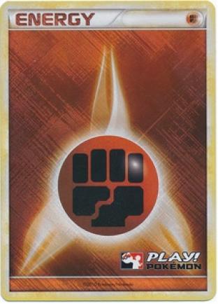 Fighting Energy (Pokemon League Organized Play Promo 2010)