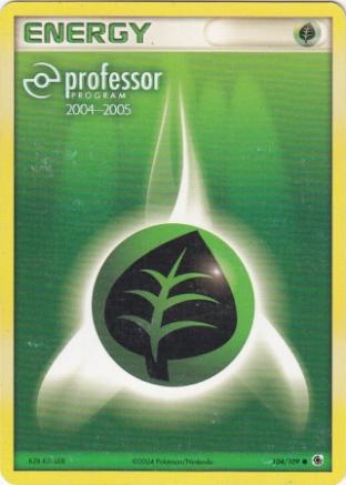 Grass Energy (Pokemon Professor Program 2004-2005)