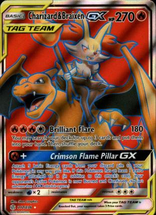 Charizard & Braixen GX (Full Art)