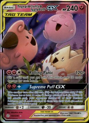 Togepi & Cleffa & Igglybuff GX