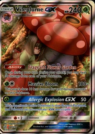 Vileplume GX (Full Art)