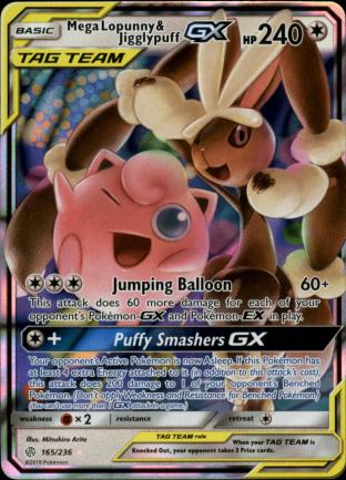 Mega Lopunny & Jigglypuff GX