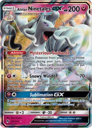 Alolan Ninetales GX