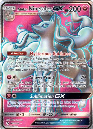 Alolan Ninetales GX