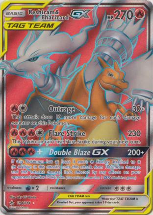 Reshiram & Charizard Tag Team GX